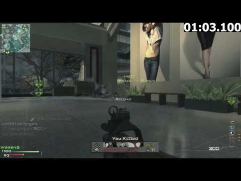 *SOLO* 69 Second P90 Moab on Arkaden - CoD: Mw3