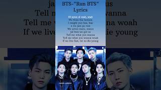Download lagu BTS-'Run BTS' Lyrics #bts #kpop #songlyrics #song #shorts mp3 Download lagu BTS-'Run BTS' Lyrics #bts #kpop #songlyrics #song #shorts mp3