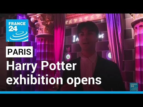 The world's most famous wizard: Harry Potter exhibition opens in Paris • FRANCE 24 English