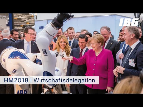 Erfolgreicher Auftritt von IBG auf der Hannover Messe 2018