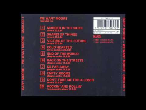 Gary Moore - We Want Moore! - Murder In The Skies Live