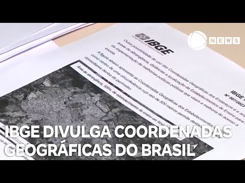 IBGE divulga coordenadas geográficas de endereços do Brasil pela primeira vez