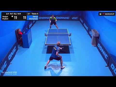 09:55 Vadym Hryban - Denys Shcherbak 23.09.2023 TT Euro.Cup Ukraine Star. TABLE 4