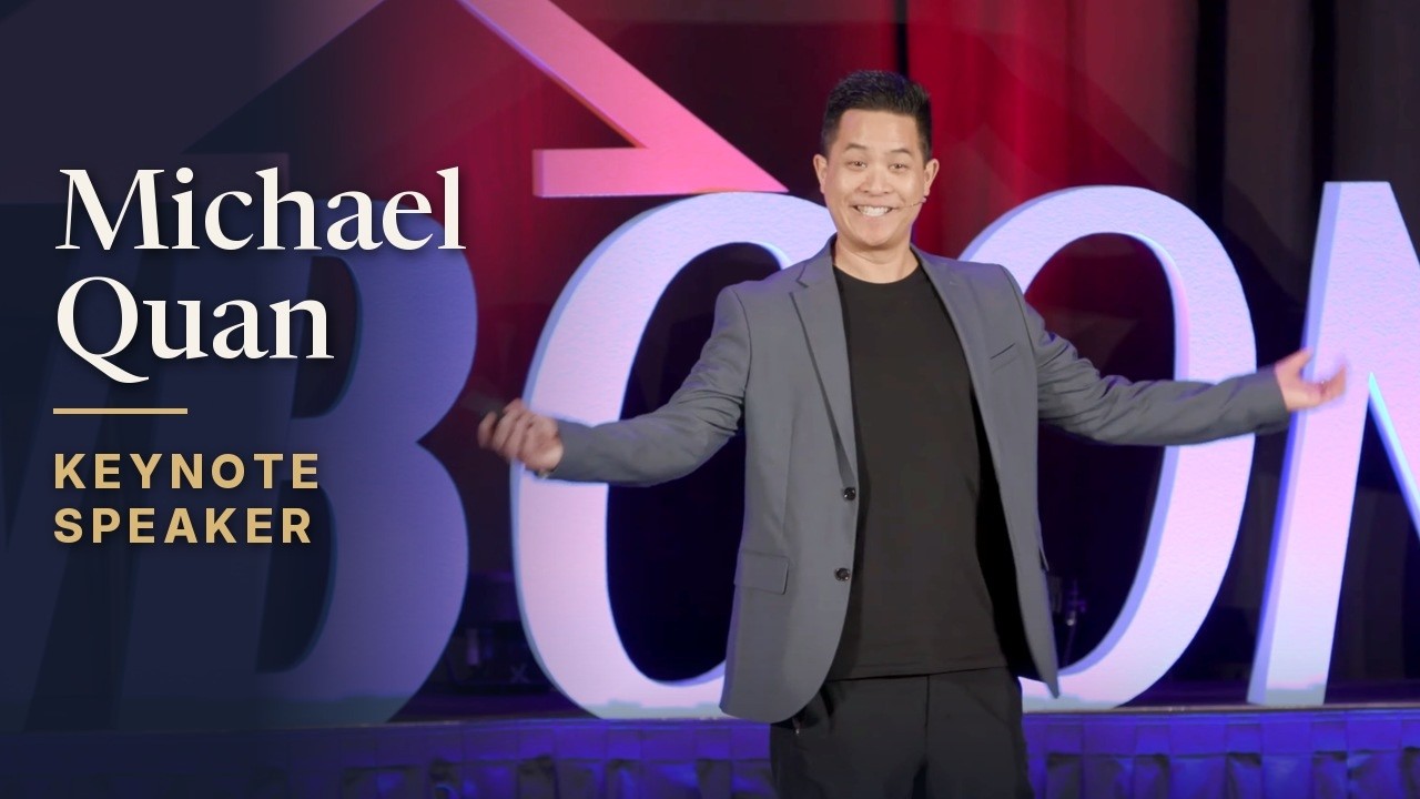 Promotional video thumbnail 1 for Michael Quan - Keynote Speaker | Habits, Mindset & AI
