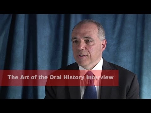 The Art of the Oral History Interview