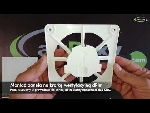 Панель декоративная для вентиляторов AirRoxy dRim 01-169