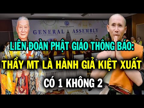 Liên đoàn Phật Giáo toàn cầu công nhận Thầy Minh Tuệ là hành giả kiệt xuất có 1 không 2