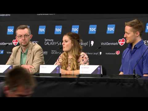 ESCKAZ in Copenhagen: Molly Smitten-Downes (UK) press-conference