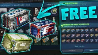 How To Get Free Crates On Rocket League (Best Tips for Trading 2017)