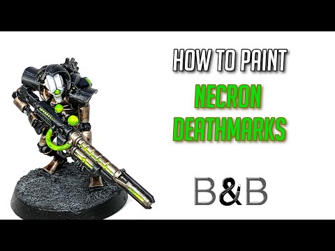 How to paint a Necron Deathmark