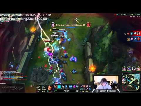 Dyrus vs Joune - Darius vs Riven Top - League of Legends