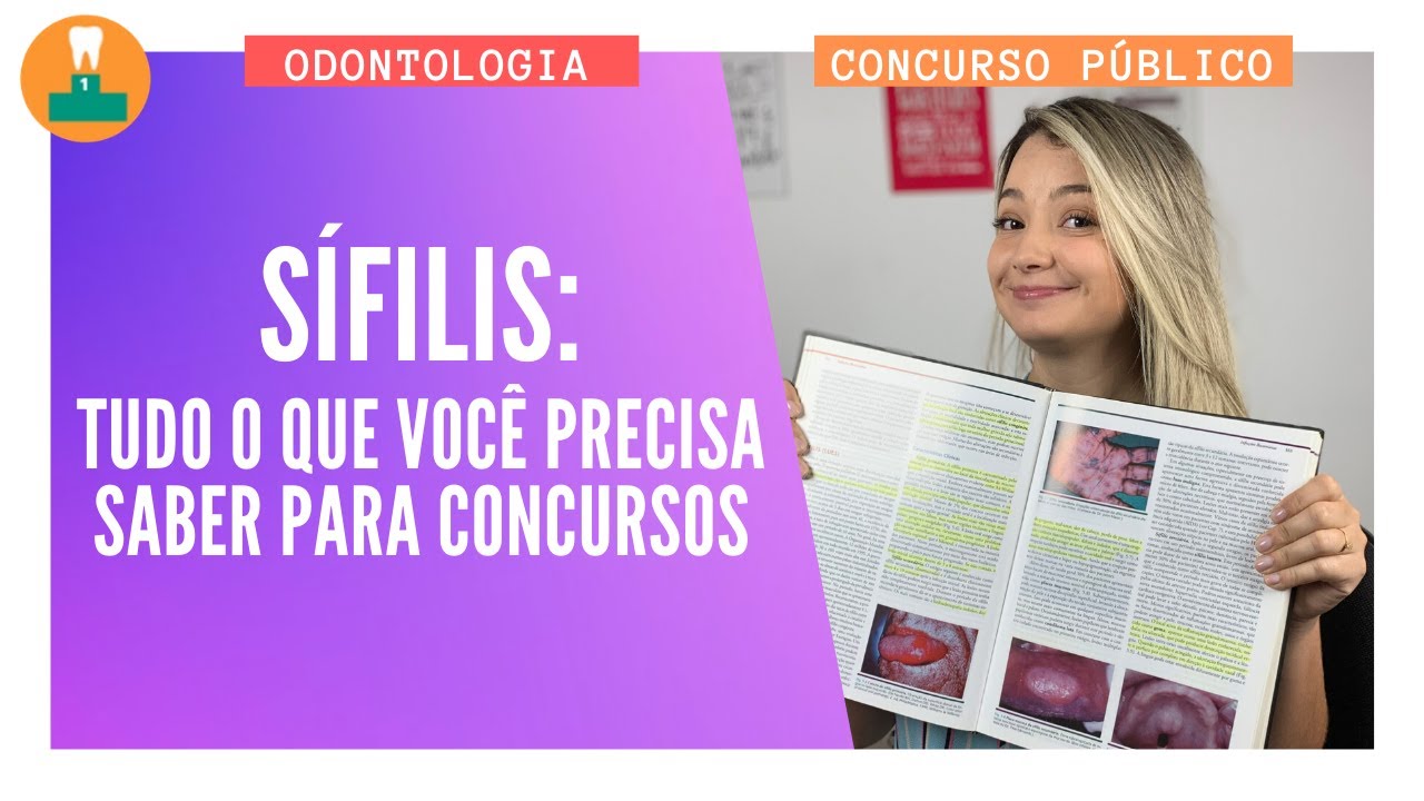 Sífilis: tudo o que você precisa saber para concurso público