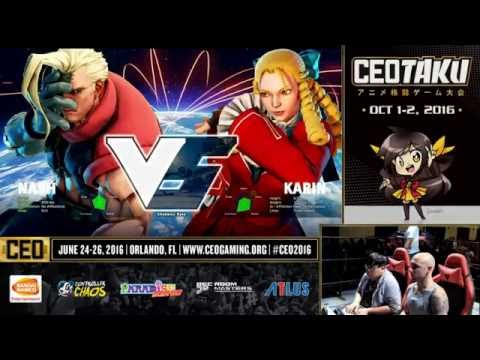 CEO2016 SFV RUMBLE - LI JOE vs EG JUSTIN WONG