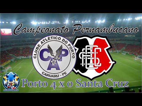Campeonato Pernambucano - Porto 4 x 0 Santa Cruz