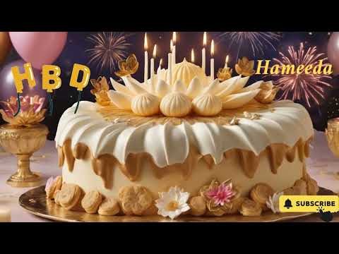 Hameeda Birthday_happy birthday to you