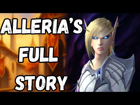 Alleria Windrunner's Complete Story (High Elf to Void Elf)