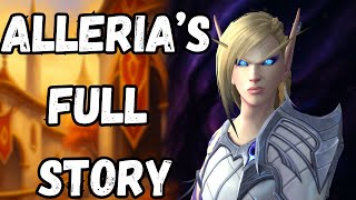 Alleria Windrunner's Complete Story (High Elf to Void Elf)