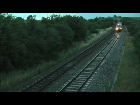 67013 and 67014 on 1P65, 18:10, Wrexham General - London Marylebone