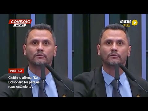 Vídeo: Cleitinho afirma: ‘Se Bolsonaro for para as ruas, está eleito’.