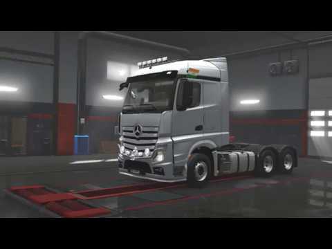 Euro Truck Simulator 2 | Mercedes Actros | Insane Overtaking