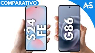 Samsung S24 Fe vs Moto G86 - Comparativo