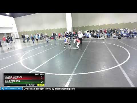 112 Lbs Round 2 - Alexis Winecke, Midwest Strong Vs Lia Peterson, Wisconsin Cec2