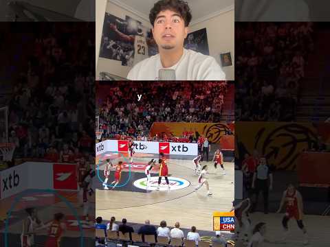 Jugada de elevator de la selección China #baloncesto #basketball