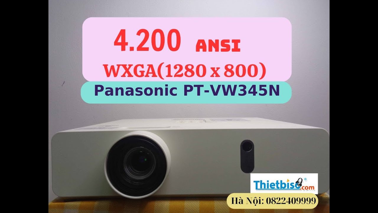 Máy chiếu cũ Panasonic PT-VW345N giá rẻ (DB4260004)