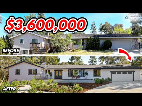 $3.6MM Luxury House Flip Before & After - Farm House Renovation Before and After, Luxury Home Tour