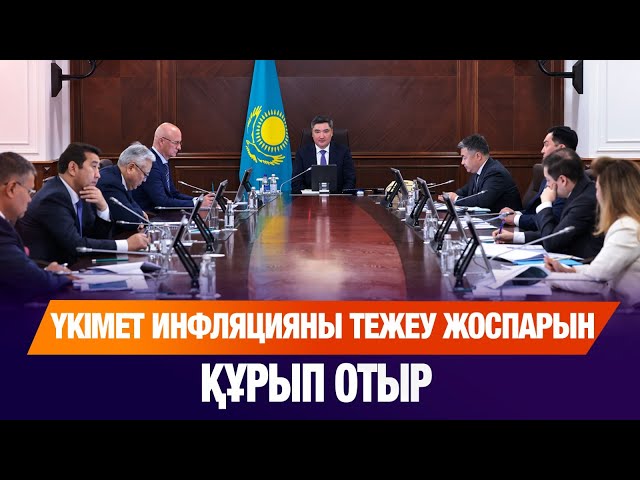 Үкімет инфляцияны тежеу жоспарын құрды