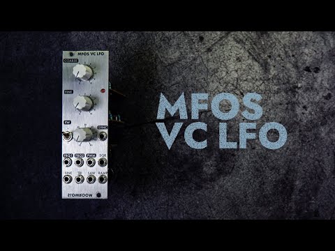 DIY EURORACK MFOS VC LFO w/SYNC MOD