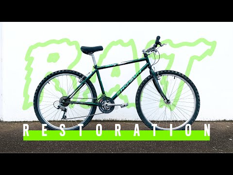 Vintage MTB Restoration - Rat / Beater / Budget / Dirt Bike - 90s Shogun Trail Spirit