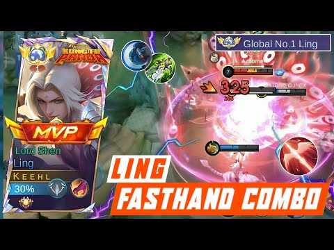 LING FASTHAND TRY HARD TO CARRY NOOB TEAM IN SOLO RANK - MOBILE LEGENDS
