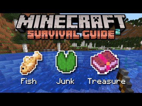 Fishing Mechanics Explained! ▫ Minecraft Survival Guide (1.18 Tutorial Let's Play) [S2 Ep.13]