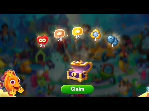 Fishdom 10218 Hard Level - NO 💣🧨💥 + Team Chest 🎁🏆