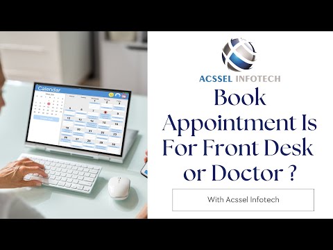 Book Appointment for Front Desk Or Doctor