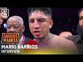 Mario Barrios Reacts To His Defeat To Ryan Garcia Post Fight Interview