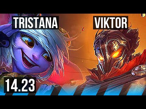 TRISTANA vs VIKTOR (MID) | KR Diamond | 14.23