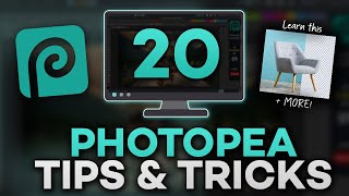 20 Photopea Tips and Tricks For BEGINNERS! (2021) - PhotoPea Guide