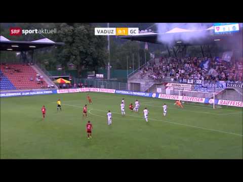 FC Vaduz - GC (3:3) [5. Runde, 13.8.15]