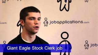 Giant Eagle Interview - Stock Clerk