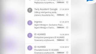 Jak usunąć wiadomości z Gmaila na telefonie