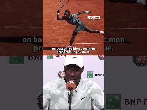 💪​ "Si je veux un jour gagner des Grands Chelems, il faudra le faire 7 fois" #tennis #rolandgarros