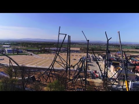 Hyperion Energylandia – Achterbahn Neuheit 2018 – Baustellen Update 20.04.2018
