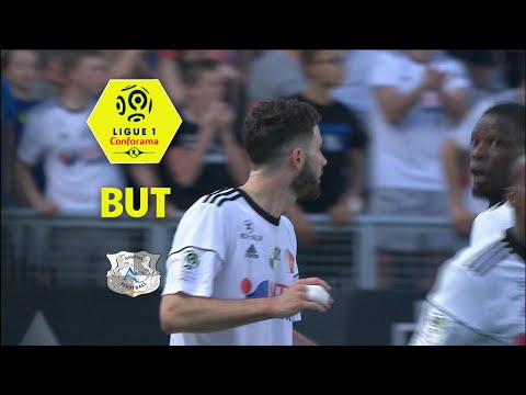 But Thomas MONCONDUIT (45') / Amiens SC - RC Strasbourg Alsace (3-1)  (ASC-RCSA)/ 2017-18