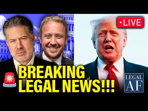 LIVE: Trump CRASHES over Emails and MORE BREAKING NEWS | Legal AF