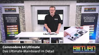 Commodore 64 Ultimate: Mainboard im Detail