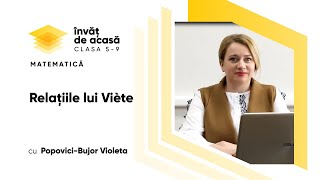 "Relațiile lui Viète"