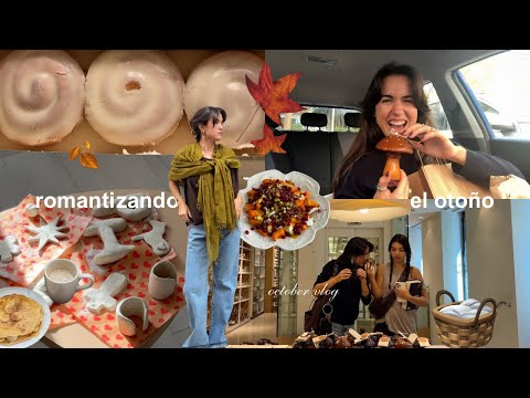 October vlog ༄˖°.🍂🧺.ೃ࿔*:･ Cozy plans, breakfasts, books, decor, movies and nights for me