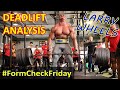A Critique of LARRY WHEELS Deadlift Form (TECHNIQUE ANALYSIS!)